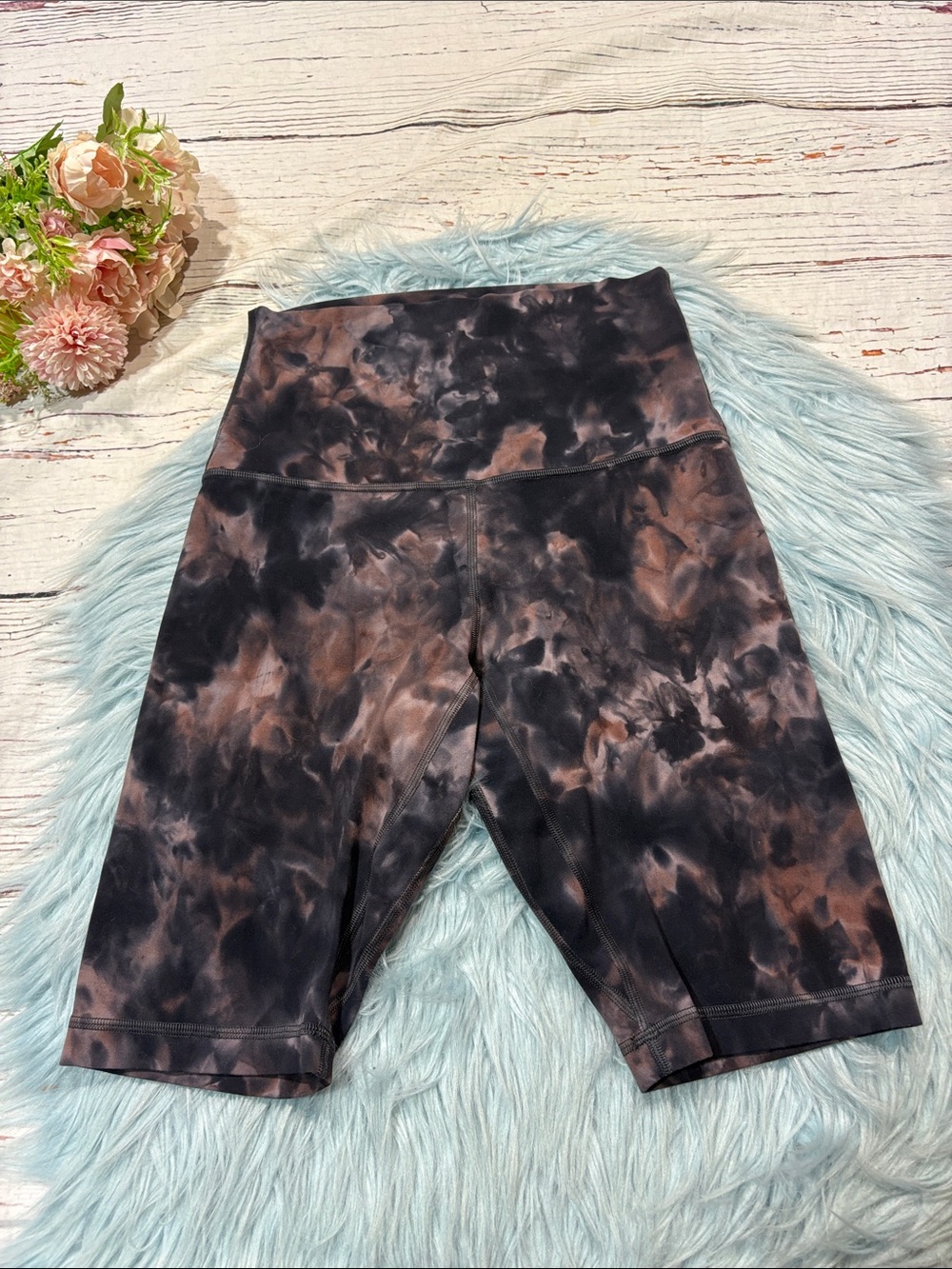Lululemon Align Super High Rise Short Diamond Dye 10" Nulu - Picture 3 of 9